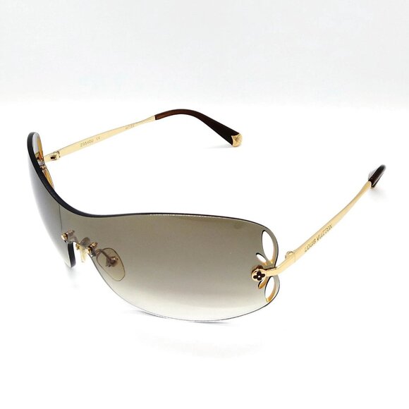 Louis Vuitton Sunglasses Z0540U Women's Gold mon-373-092425 - Picture 1 of 9